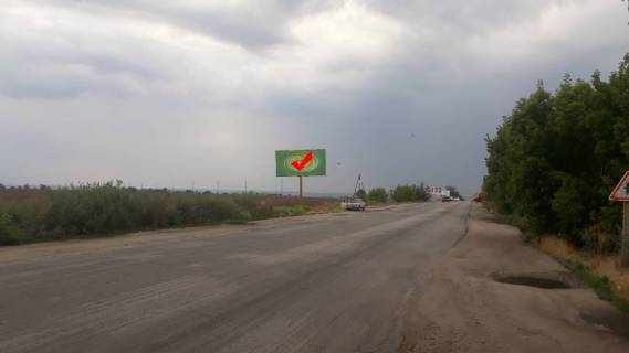 Billboard B in Zaporizhzhya highway, 3x6  trasa Zaporizza - Melitopol' (ruh v storonu m. Dnipro) Photo 1