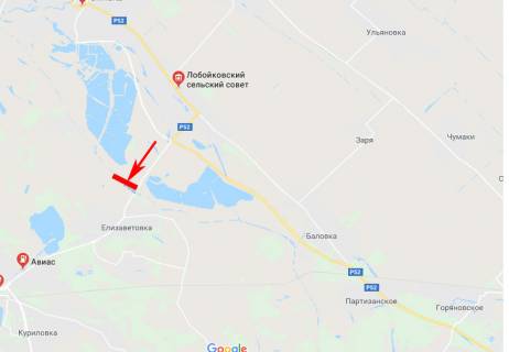 Billboard A in Loboykivka, 3x6  с. Лобойківка, розв'язка в сторону м. Дніпро scheme