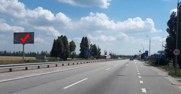 Billboard B in Zaporizhzhya highway, 3x6  v'izd v m. Zaporizza, navproti postu DAI, AZS VOG, kil'ce Photo 1
