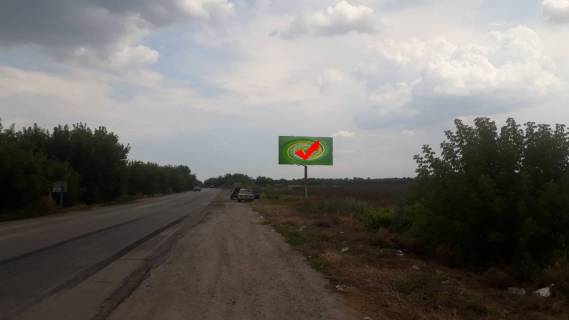 Billboard A in Zaporizhzhya highway, 3x6  trasa Zaporizza - Melitopol' (ruh v storonu Krimu) Photo 1