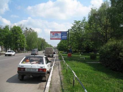 Billboard A in Lubny, 3х6  Lubny/ prosp. Vladimirskij 99 Photo 1