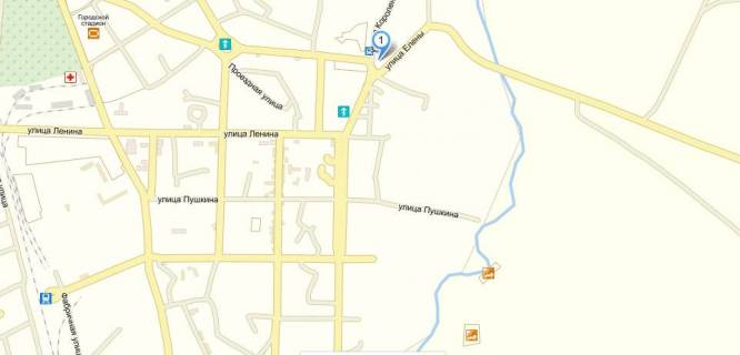 Billboard A in Piryatin Piratin / rynok scheme