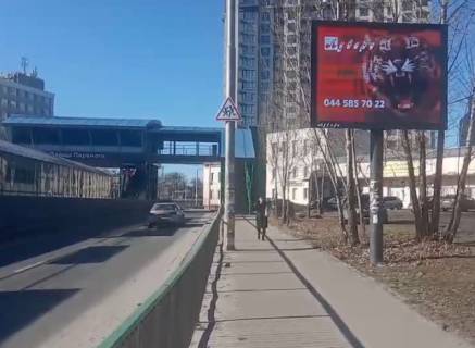 Video Billboard A in Kyiv, 3.14x2.32  Zilans'ka, 148 (stancia svidkisnogo tramvaa "Plosa Peremogi") - 400862 Photo 1