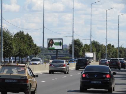 Scrolller, Scroll B in Kyiv, 3.14x2.32  Naberezne sose (2),(pisla 800 metriv vid Parkovogo mostu po hodu do mostu Metro) - 369653 Photo 1