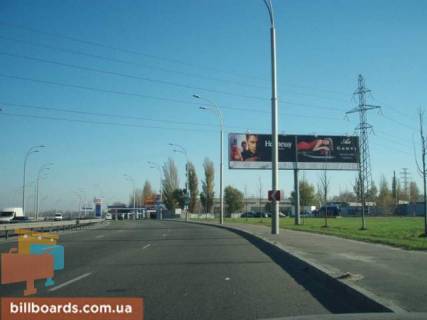 Video Billboard A in Kyiv, 6x3  Naberezno-Ribal's'ka, 400 metriv vid prospektu Stepana Banderi, ruh do centru mista - 28010 Photo 1