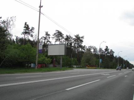 Billboard B in Kiev roads, 6x3  Stolicne sose povorot na kotedzne mistecko " Zoloti vorota", ruh iz Kieva, livoruc Photo 1