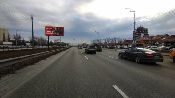 Video Billboard A in Kyiv, 6x3  Kil'ceva doroga, rozpodiluvac (navproti st.Zodcih, 56-58), ruh vid prospektu Peremogi - 393289 Photo 1