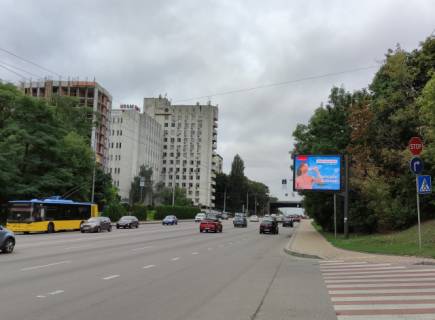 Video Billboard A in Kyiv, 3.14x2.32  Миколи Міхновського бульвар/Печерський міст (виїзд на Лесі Українки бульвар) - 613437 Photo 1