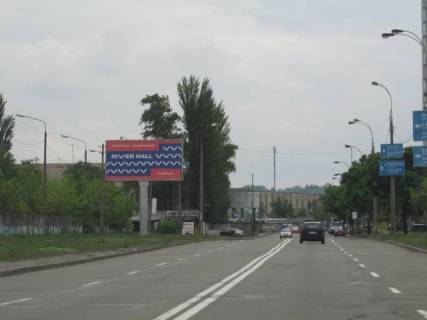 Billboard B in Kyiv, 6x3  Bereznakivs'ka, 19A (ozero Tel'bin) Photo 1