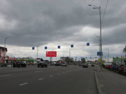 Video Billboard A in Kyiv, 6x3  Kil'ceva doroga (rozpodiluvac), naproti bud.36 po st.Zodcih, za 150 metriv do TC"Aprel'" ruh v bik prospektu Peremogi - 325117 Photo 1
