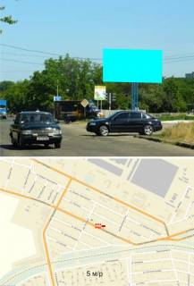 Billboard A in Lozova, 3х6  Dimitrovo , st. Kooperativnaa, 18 Photo 1