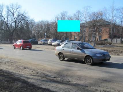 Billboard A in Krasnograd, 3х6  Krasnograd centr st.Poltavskaa 3-6 trassa Moskva-Simferopol' Photo 1