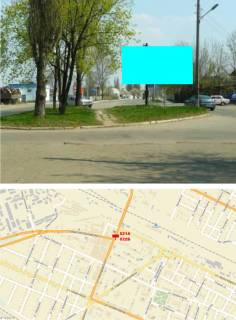 Billboard A in Lozova, 3х6  st. R.Luksemburg, CR Photo 1