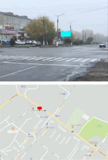 Billboard A in Balaklia, 3х6  peresecenie st.Central'noj i Sobornoj Photo 1