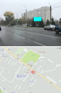 Billboard B in Balaklia, 3х6  peresecenie st.Central'noj i Oktabr'skoj,vozle prokuratury Photo 1