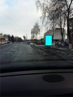 Citylight A in Zolochiv (Kharkiv region), 1,2х1,8  st. Komsomol'skaa (Central'naa) 44 Photo 1