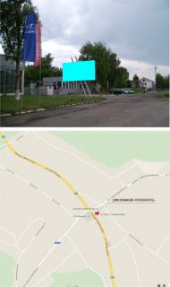 Billboard B in Krasnograd, 3х6  V"ezd v Krasnograd so storony radom s Har'kovAvto Photo 1