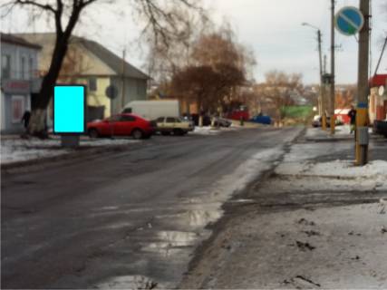 Citylight A in Zolochiv (Kharkiv region), 1,2х1,8  st. Komsomol'skaa (Central'naa) 22 Photo 1