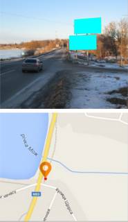 Billboard A in Rolls, 3х6  st.Sevcenko - st. Sorsa (Vusivskaa)_verh   (Sevcenko st., - st. Sorsa (Vusivskaa) iz V) Photo 1