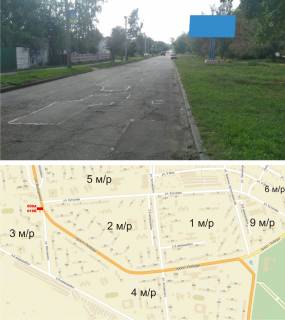 Billboard B in Lozova, 3х6  st.Pavlogradskaa, 79 Photo 1