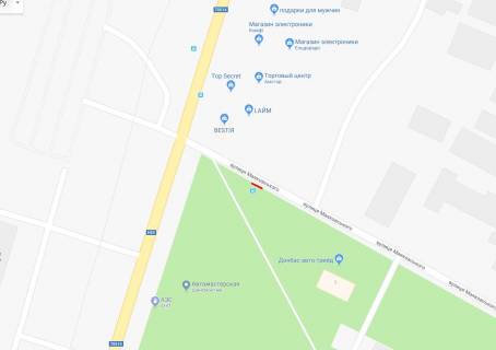 Billboard A in Kramatorsk, 3*6  st. Maakovskogo 1 (naprotiv Amstora) - pravyj scheme