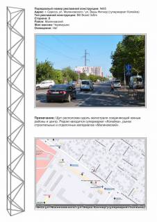 Billboard B in Odessa, 3х6  No85 st.Malinovskogo Gajdara supermarket Kopejka st B Photo 1