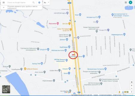 Billboard B in Petropavlivska Borshchagivka, 6х3 м  с. Петропавлівська Борщагівка, Велика Кільцева дорога, км 1+850 праворуч - №8 (вул. Петропавлівська, 10 (біля виїзду з АЗС  «Лукойл»)) scheme