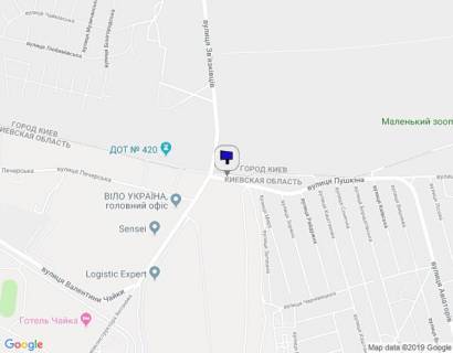 Billboard A in Petropavlivska Borshchagivka, 3x6  st. Puskina, iz Kieva scheme