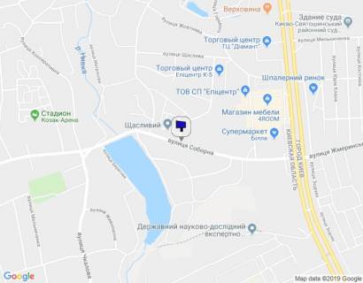 Billboard B in Petropavlivska Borshchagivka, 3x6  st. Soborna bila ZK Saslivij scheme