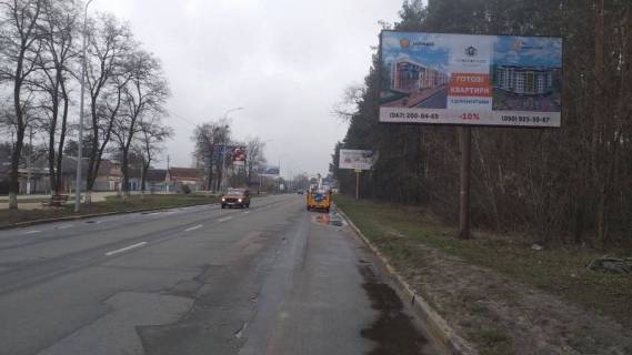 Billboard A in Gostomel, 3x6  vyezd na Varsavku, k trasse 150m Photo 1