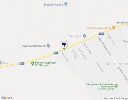 Billboard A in Svyatopetrivske, 3x6  st. Bilogorods'ka scheme