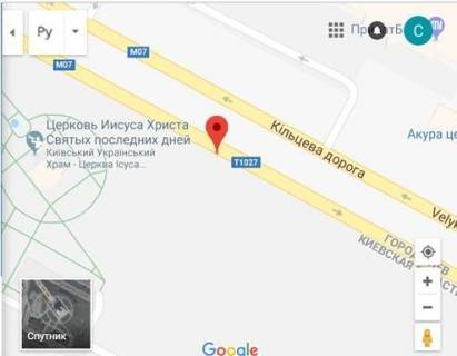 Billboard A in Kyiv, 3x6  Okruzna, Cerkva Mormoniv, verhnij scheme