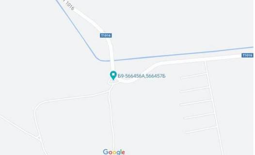 Billboard A in Gnidin, 3x6  KG Visnevij Hutorok, Avtodoroga T 106 Kiiv -Gnedin, Zliva, v Kiiv scheme