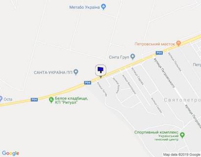 Billboard B in Svyatopetrivske, 3x6  st. Bilogorods'ka scheme