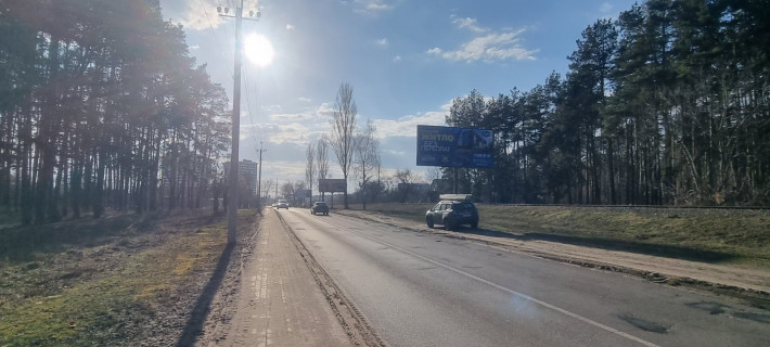 Billboard A in Gostomel, 3x6  вул.Чкалова, в'їзд в Ірпінь, 300м від  Варшавської  траси Photo 1
