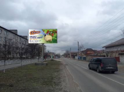 Billboard B in Svyatopetrivske, 3х6  St.Central'naa, ot st. Kievskaa  Photo 1
