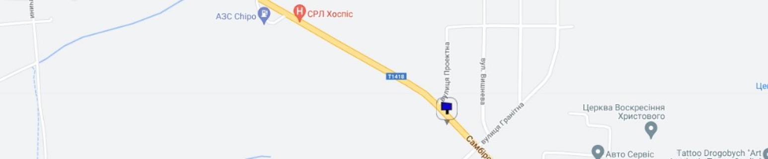 Billboard B in Drogobich, 6*3  st.Sambors'kaa scheme