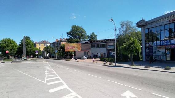 Billboard A in Berdychiv, 3х6  st. Evropejskaa 56, centr Photo 1