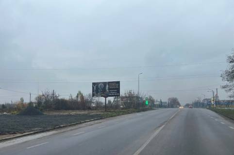 Billboard B in Korostishiv, 3х6  st. Kievskaa, 114, v"ezd v gorod so st. Zitomira, AZS "OKKO", AZS "KLO" Photo 1