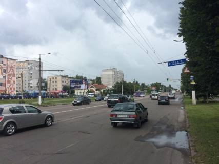 Billboard B in Zhytomyr, 3х6  av. Miru, 45, iz centra, roddom, institut radioelektroniki Photo 1
