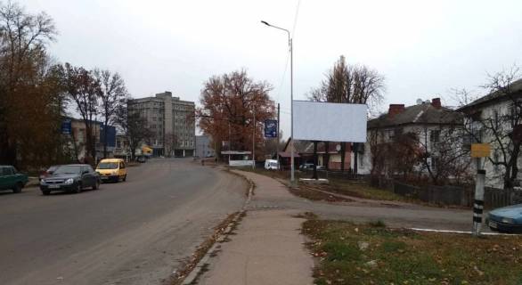Billboard A in Malin, 3х6  st. Ivana Mazepy, 7, centr, Ukrsibbank, Osadbank, markety, v centr, k ATB-700m Photo 2