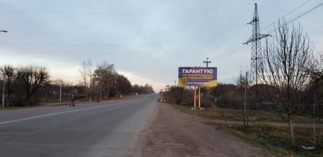 Billboard A in Korosten, 3х6  st. Grusevskogo, 259, z/d pereezd, v centr, so st. Zitomira Photo 1
