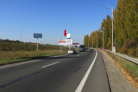 Billboard A in Boryspil, 3,80х9,60  Borispil'ske sose, viizd z Borispola, pered povorotom v aeroport (500 m do avtosaloniv HONDA, VOLVO, PORSCHE) Photo 1