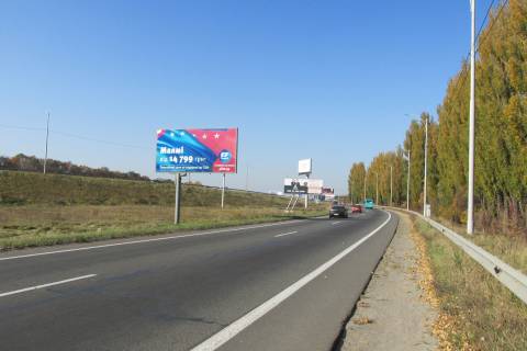 Billboard A in Boryspil, 8х4  Borispil'ske sose, viizd z Borispola, pered povorotom v aeroport (550 m do avtosaloniv HONDA, VOLVO, PORSCHE) Photo 1