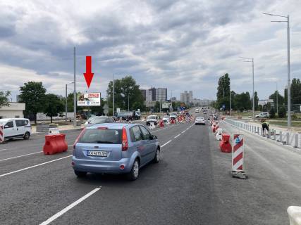 Billboard B in Kyiv, 3,15х6,20  st. Polarna / st. Bogatirs'ka Photo 1