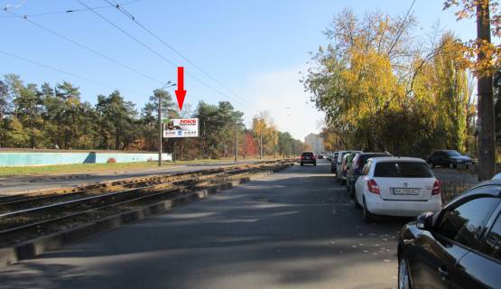 Billboard B in Kyiv, 6,08х3,15  st. Kurnatovs'kogo, 2 Photo 1