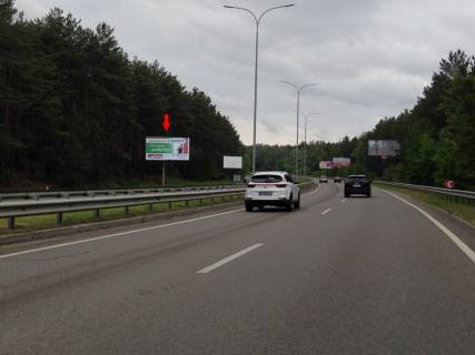 Billboard B in Vishgorod, 3х6  st. Bogatirskaa, Kiev, R-69, 550 m ot certy goroda (trassa v storonu Mezigor'a, zoopark "12 mesacev") / vyezd iz Kieva (Obolon') Photo 1