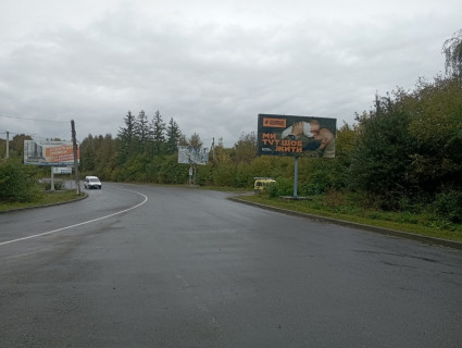 Billboard A in Horodenka, 3х6  m.Gorodenka (vizd v misto z Iv.-Frankivs'ka, pered kil'cem) st.A Photo 1
