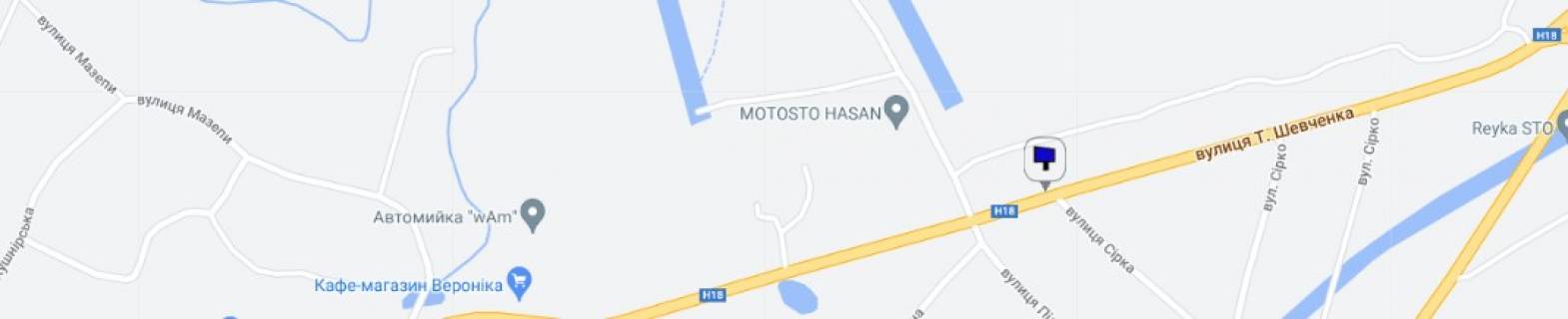 Billboard A in Tysmenitsa m.Tismenica (vizd zi storoni Kieva) No2 st.A scheme