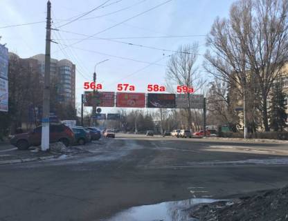 Billboard A in Slovyansk, 3x6  krugove perehresta st.Bankivs'ka/ st.Sovkovicna/ st.Universitets'ka (r-n SATU) Photo 1